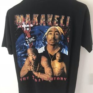 VTG Tupac Makiveli 96' 7 Day Theory T-shirt